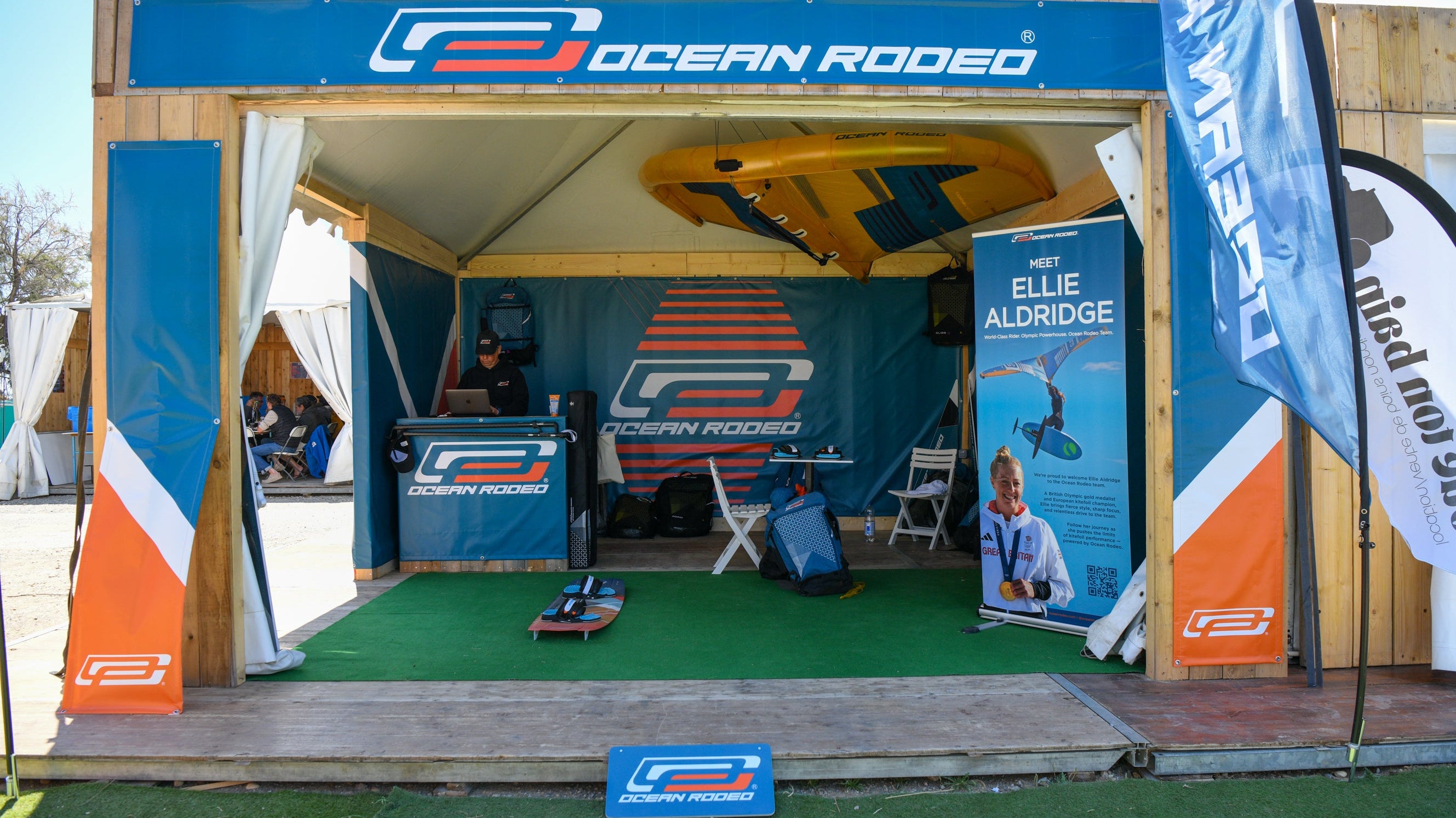 Ocean Rodeo at Defi 2025 - image of the stand