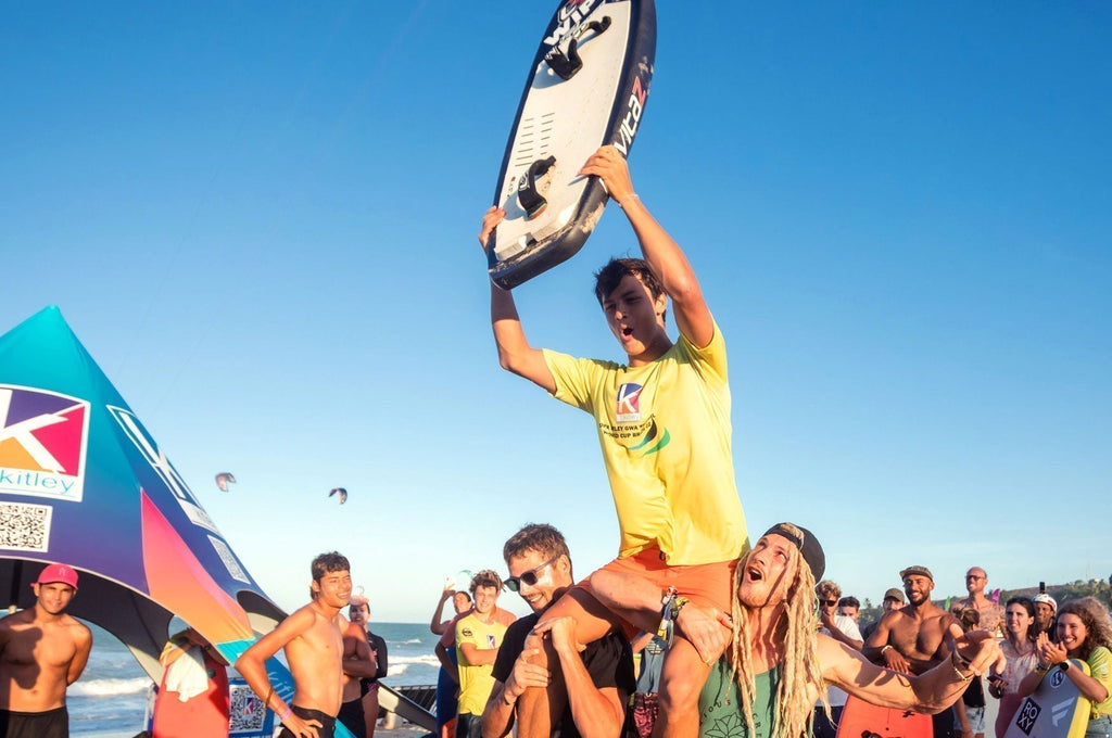 Mathis Ghio takes 1st place at the GWA Wingfoil World Cup in Brazil