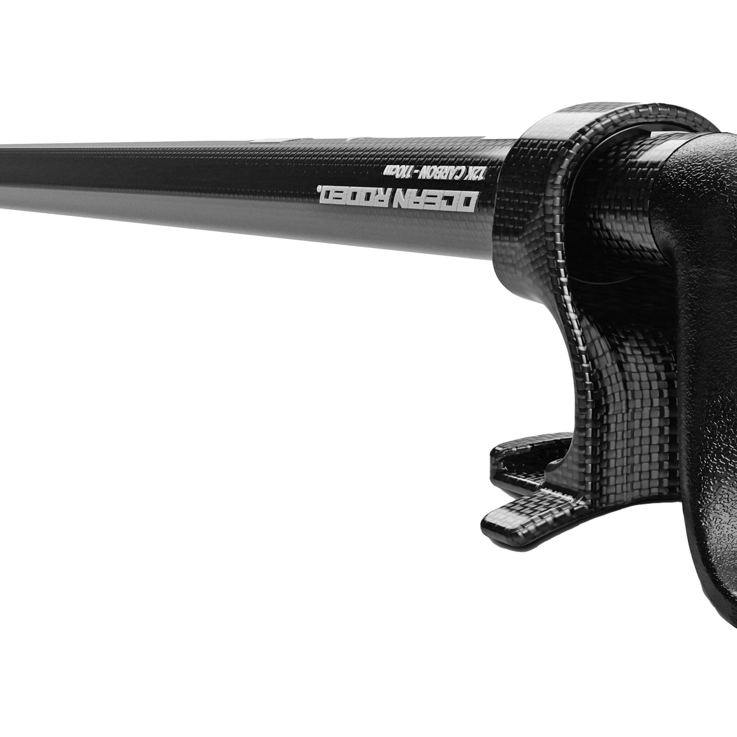 Carbon-Matrix Wing Bar for Ocean Rodeo wings - close up of end