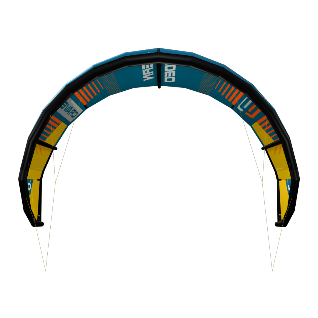 CRAVE Pro Dacron kite - front view - Ocean Rodeo