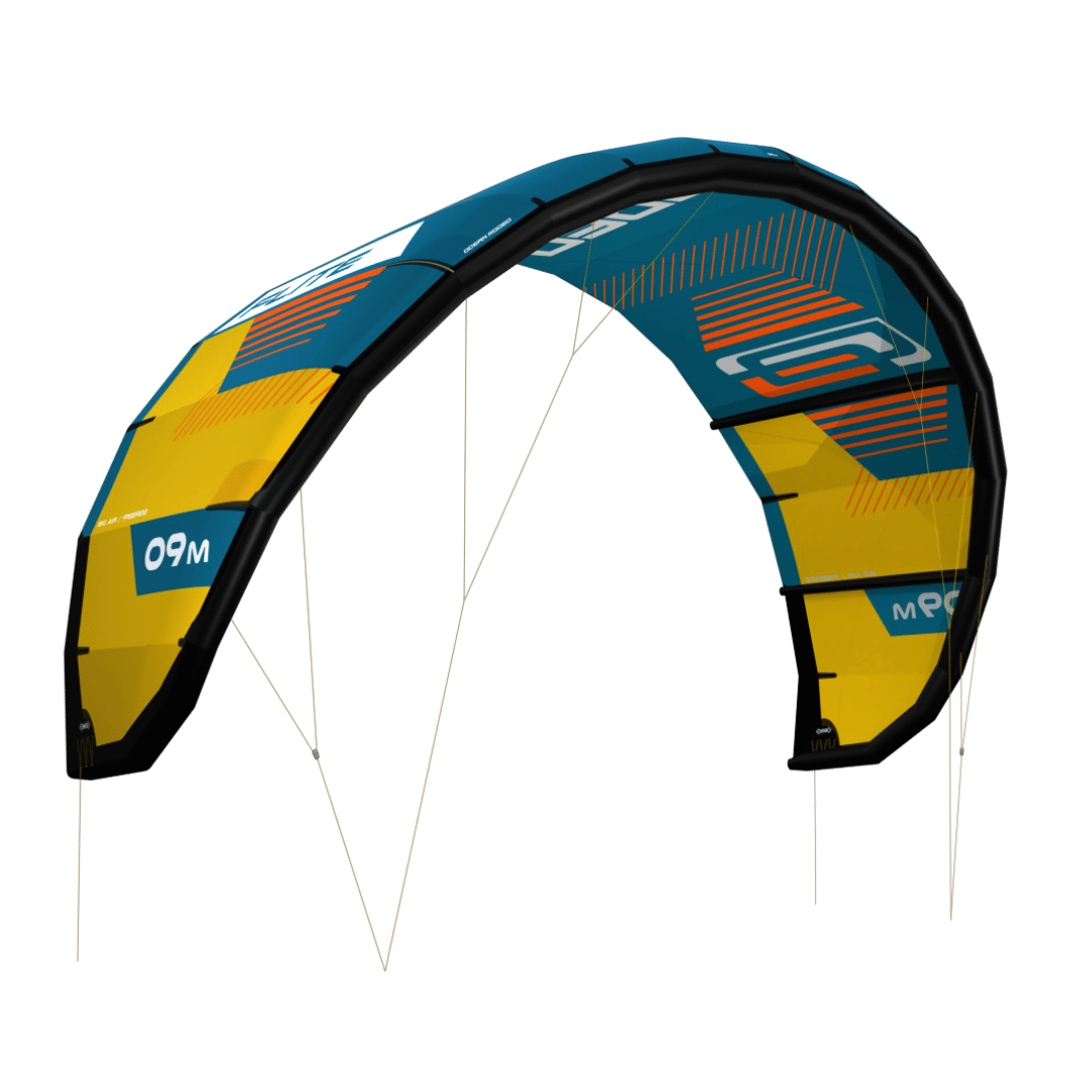 FLITE Pro Dacron Big Air kite - side view - Ocean Rodeo
