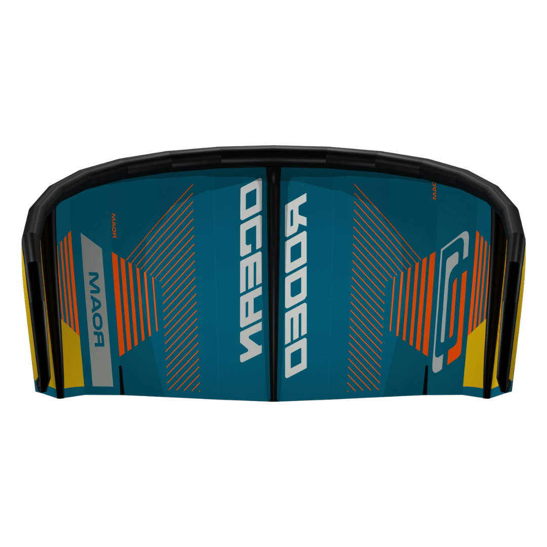 ROAM Pro Dacron airframe kite - underside view - Ocean Rodeo
