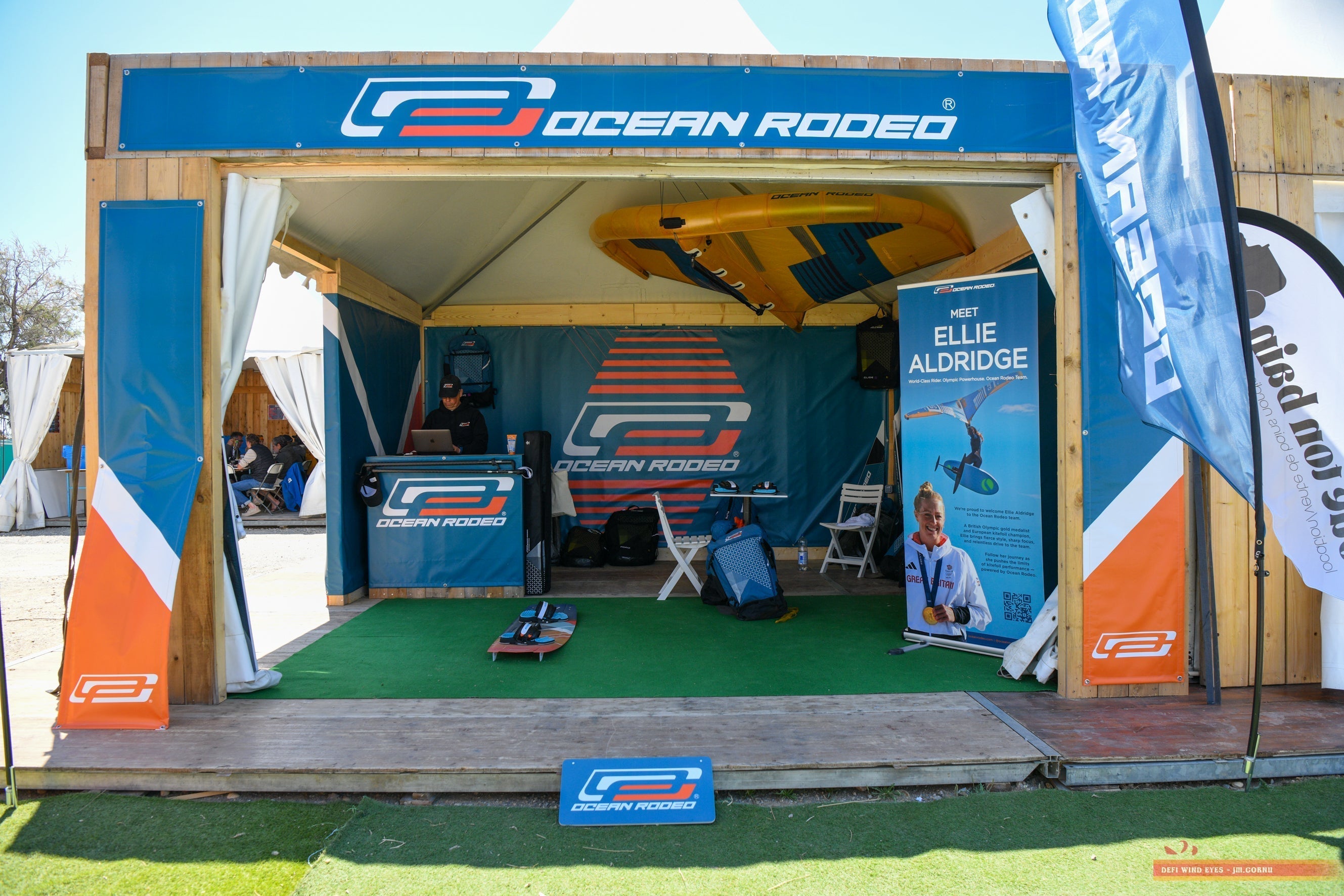 Ocean Rodeo at Defi 2025 - image of the stand