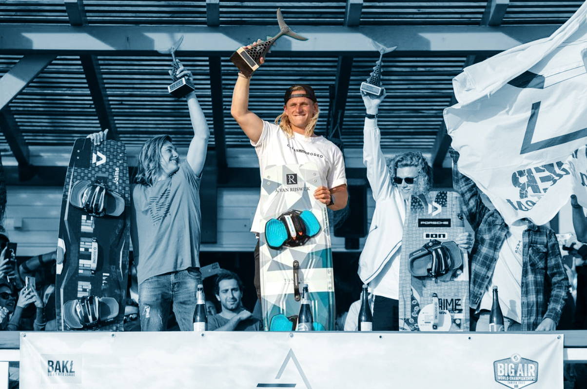 Giel Vlugt wins at the Full Power Big Air contest in Tarifa - Ocean Rodeo