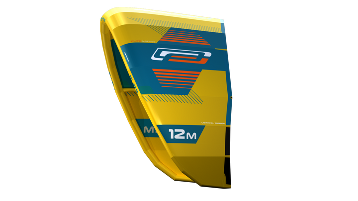 Ocean Rodeo Flite 3S A-Series. Image shows a blue and yellow kite with 'Ocean Rodeo' branding.