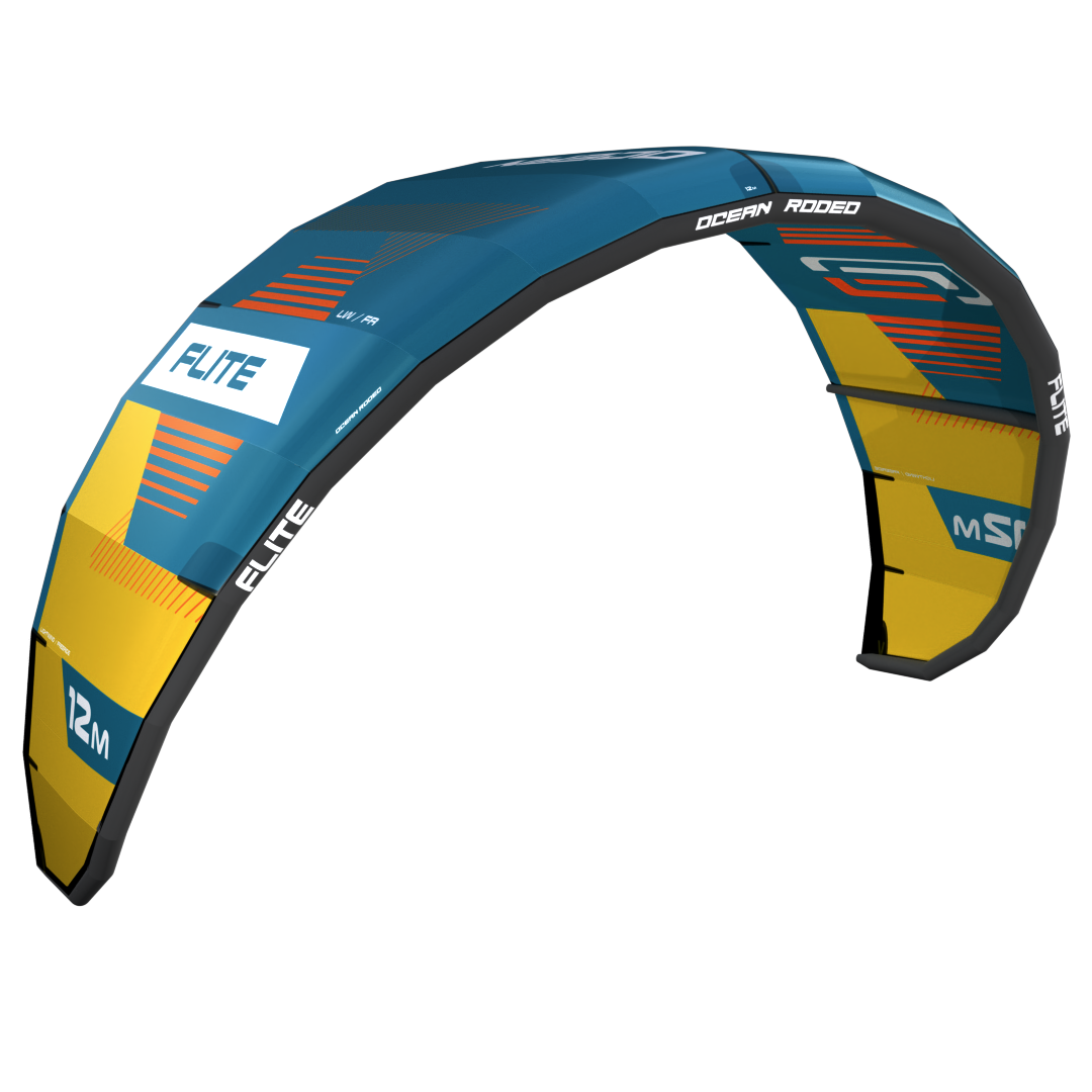FLITE Pro Dacron kite - front side view - Ocean Rodeo