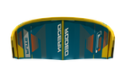 Ocean Rodeo Flite 3S A-Series. Image shows a blue and yellow kite with 'Ocean Rodeo' branding.