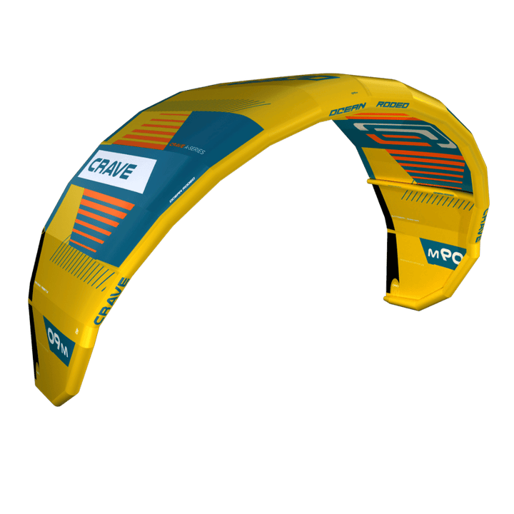 Crave A-Series kite with full ALUULA airframe - Front side view - Ocean Rodeo