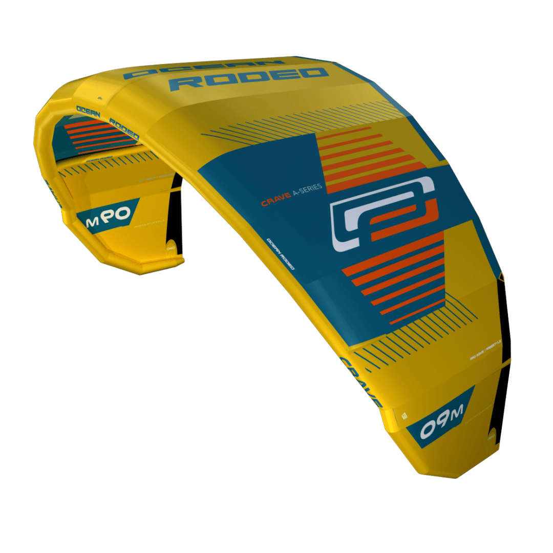Crave A-Series kite with full ALUULA airframe - Front side view - Ocean Rodeo