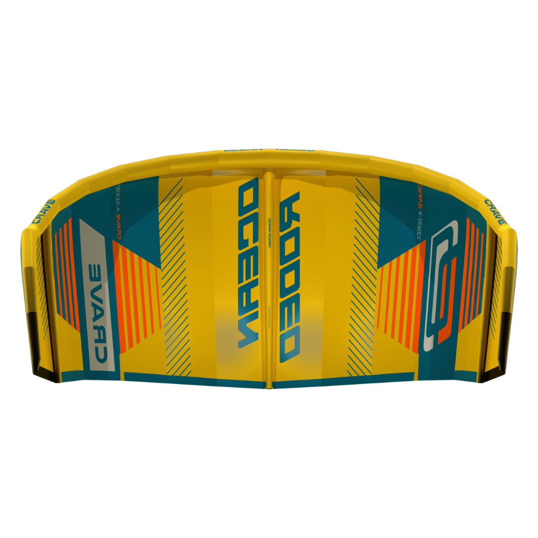 Crave A-Series kite with full ALUULA airframe - Underneath view - Ocean Rodeo