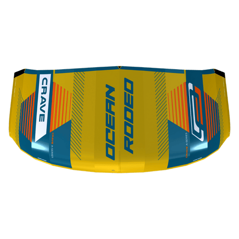 Crave A-Series kite with full ALUULA airframe - top view - Ocean Rodeo