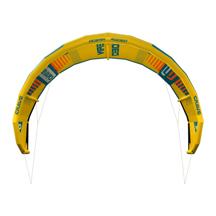 Crave A-Series kite with full ALUULA airframe - Front view - Ocean Rodeo
