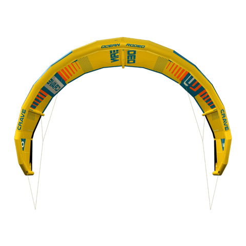 Crave A-Series kite with full ALUULA airframe - Front view - Ocean Rodeo