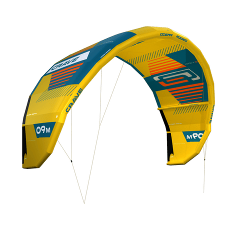 Crave A-Series kite with full ALUULA airframe - Front side view - Ocean Rodeo