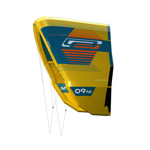 Crave A-Series kite with full ALUULA airframe - side view - Ocean Rodeo