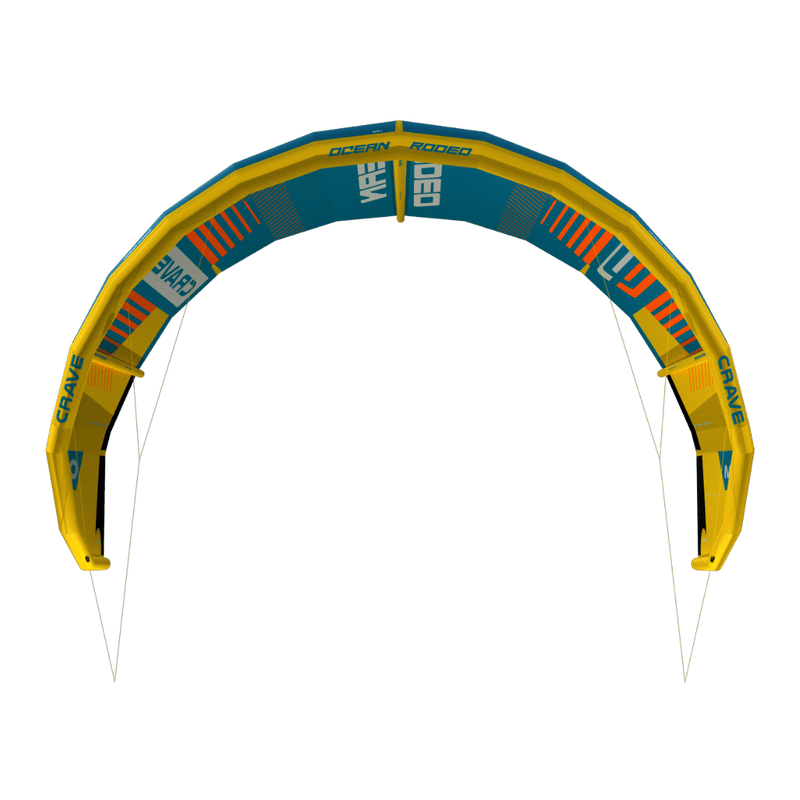 CRAVE A-Series (Launch Edition) kite - front view - Ocean Rodeo