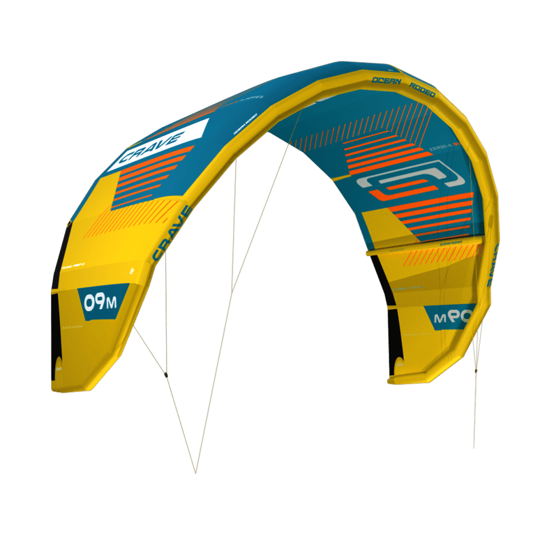 CRAVE A-Series (Launch Edition) kite - side view - Ocean Rodeo