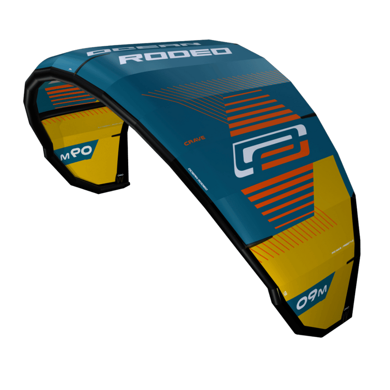 CRAVE Pro Dacron kite - side view - Ocean Rodeo