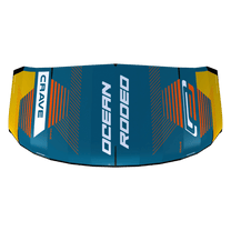 CRAVE Pro Dacron kite - top side view - Ocean Rodeo