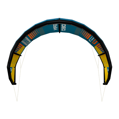 CRAVE Pro Dacron kite - front view - Ocean Rodeo