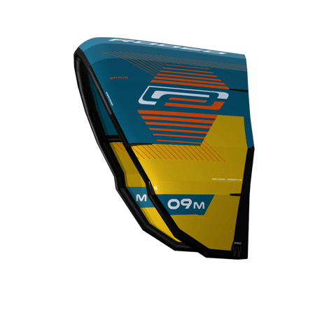 CRAVE Pro Dacron kite - side view - Ocean Rodeo