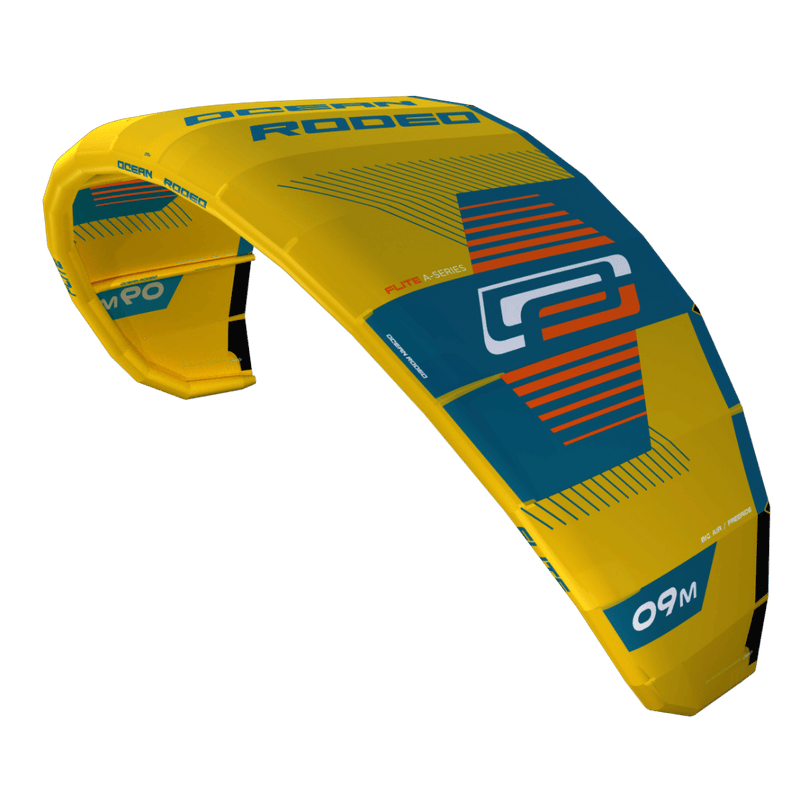 FLITE 5S A-Series kite with an ultra-light ALUULA frame and 5-strut design - side view - Ocean Rodeo