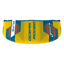 FLITE 5S A-Series kite with an ultra-light ALUULA frame and 5-strut design - topside view - Ocean Rodeo