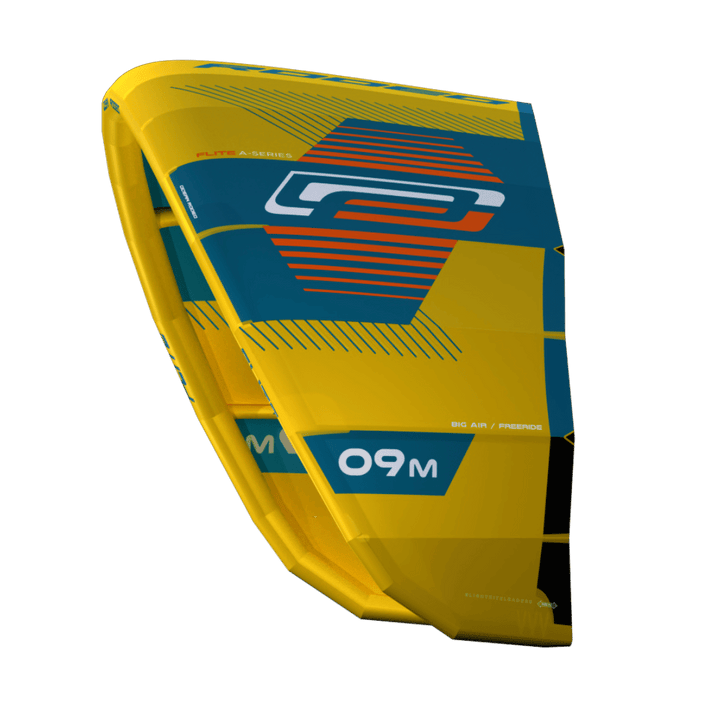FLITE 5S A-Series kite with an ultra-light ALUULA frame and 5-strut design - side view - Ocean Rodeo