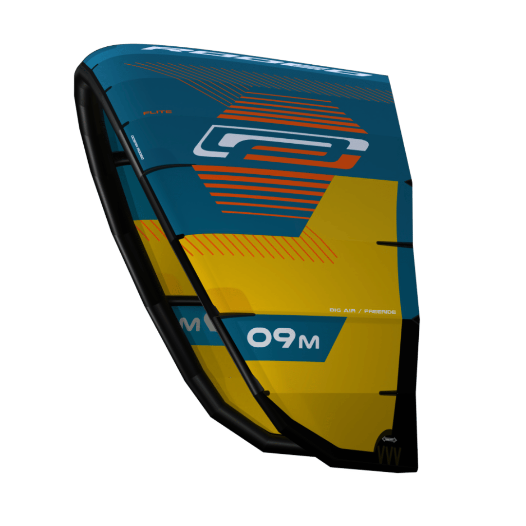 FLITE Pro Dacron Big Air kite - side view - Ocean Rodeo