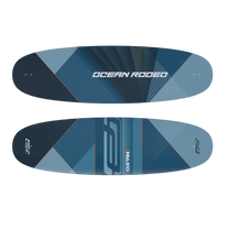 Ocean Rodeo Mako for freeride kiteboarding - top and bottom view