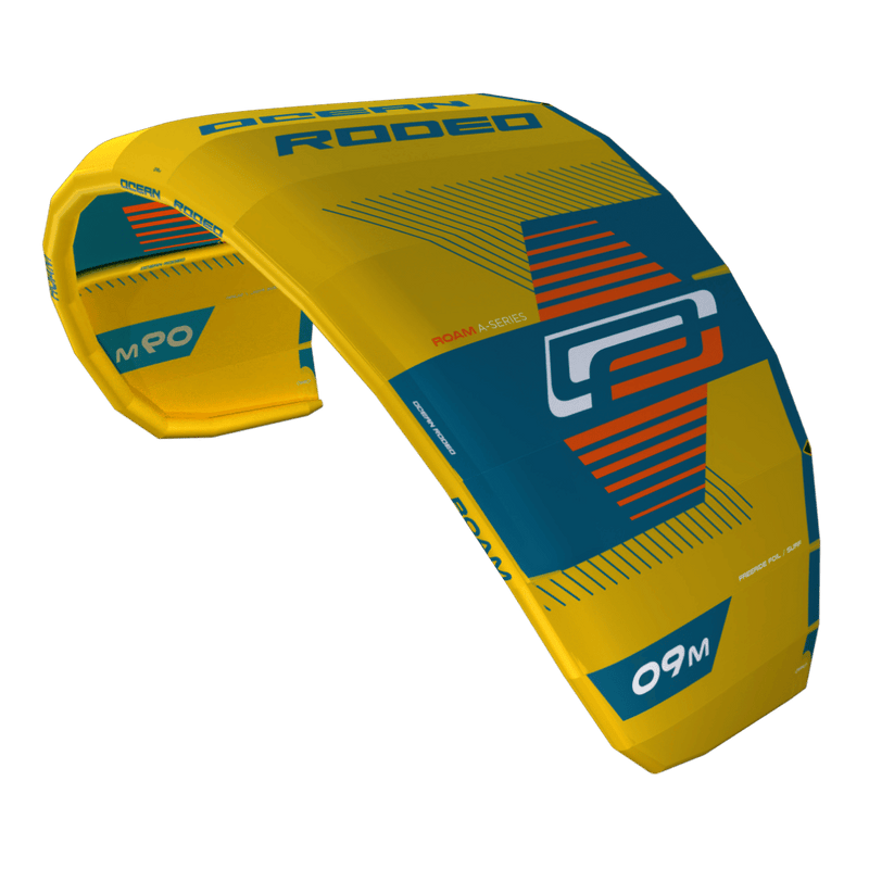 ROAM A-Series kite with a next-gen ALUULA airframe - side view - Ocean Rodeo