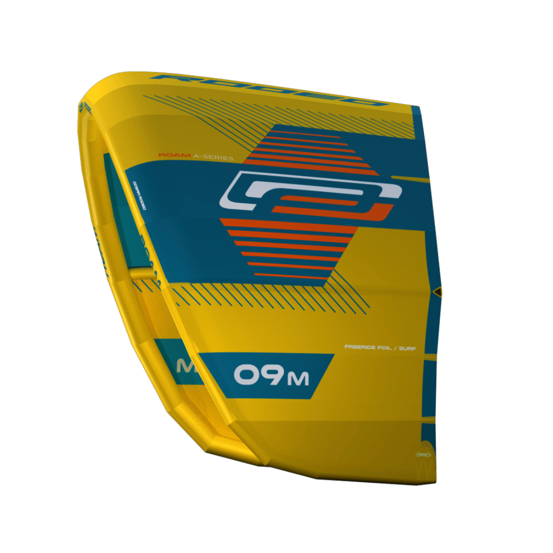 ROAM A-Series kite with a next-gen ALUULA airframe - side view - Ocean Rodeo