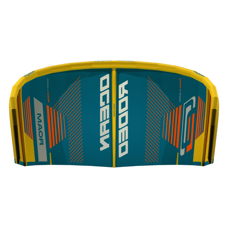 ROAM A-Series (Launch Edition) kite with a 3-strut ALUULA frame - top side view - Ocean Rodeo