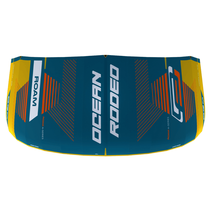 ROAM A-Series (Launch Edition) kite with a 3-strut ALUULA frame - top side view - Ocean Rodeo
