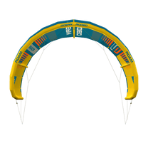 ROAM A-Series (Launch Edition) kite with a 3-strut ALUULA frame - front view - Ocean Rodeo
