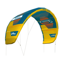 ROAM A-Series (Launch Edition) kite with a 3-strut ALUULA frame - side view - Ocean Rodeo