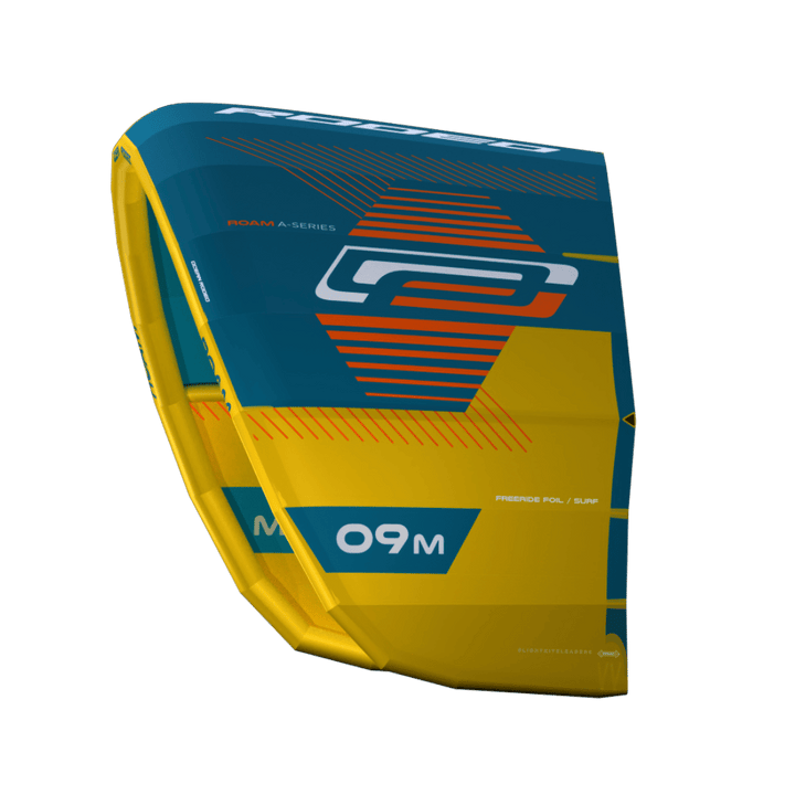 ROAM A-Series (Launch Edition) kite with a 3-strut ALUULA frame - side view - Ocean Rodeo