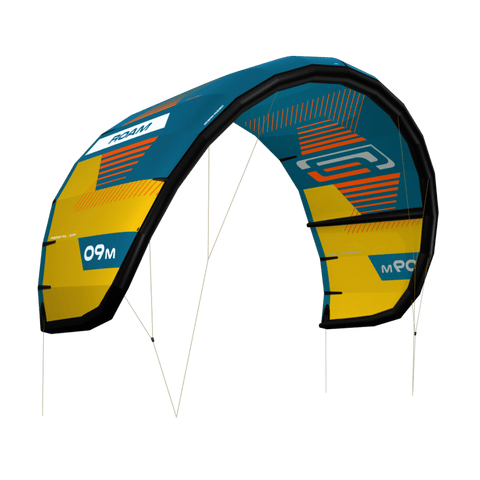 ROAM Pro Dacron airframe kite - side view - Ocean Rodeo