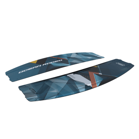 Tempest Big Air and performance freeride twin tip - Ocean Rodeo - side view