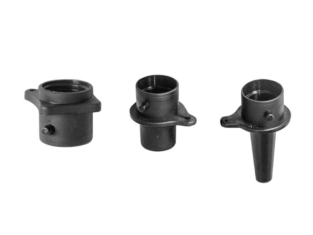 Big Pump high volume pump for kites and wings - close up of nozzles - Ocean Rodeo